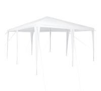 vidaXL Tenda per Feste Bianca 4x4 m PE