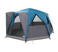 vidaXL Tenda Capanna con Tetto Blu 425 x 396 x 222 cm,