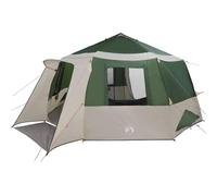 vidaXL Tenda Capanna con Tetto Verde e Grigio 500 x 500 x 294 cm,