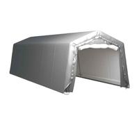 vidaXL Tenda Capannone 300x900 cm Grigio Acciaio