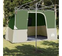 vidaXL Tenda con tetto Altro Verde e Nero 280 x 220 x 176 cm