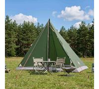 vidaXL Tenda da backpacking Verde 2 persone, Tenda economica e portatile, rifugio viaggio compatto, copertura resistente, attrezzatura per il campeggio