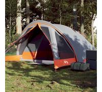 vidaXL Tenda da Campeggio a Cabina 4 Persone Impermeabile