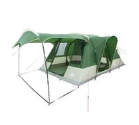 vidaXL Tenda da Campeggio a Tunnel per 5 Persone Verde Impermeabile