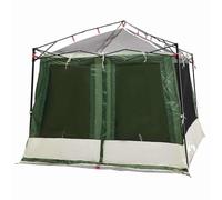 vidaXL Tenda da Campeggio Estiva Outdoor Verde 185T in Poliestere, Impermeabile, con Rete Interna e Cerniera. Dimensioni 291 cm, Design Traspirante e Resistente al Vento. Perfetta per Giardino, terr