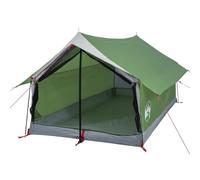 vidaXL Tenda da Campeggio per 2 Persone Verde Impermeabile