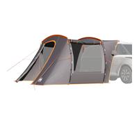 vidaXL Tenda da Campeggio per Auto Grigio e Arancione Impermeabile