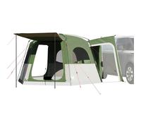 vidaXL Tenda da Campeggio per Auto per 4 Persone Verde Impermeabile