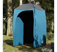 vidaXL Tenda da Doccia Blu Impermeabile
