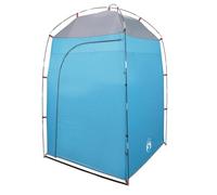 vidaXL Tenda da Doccia Blu Impermeabile