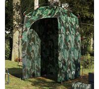 vidaXL Tenda da Doccia Mimetica Impermeabile