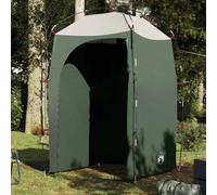 vidaXL Tenda da Doccia Verde Impermeabile