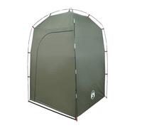 vidaXL Tenda da Doccia Verde Oliva Impermeabile