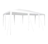 vidaXL Tenda da Festa 6 x 4m | Tendone Impermeabile, Resistente ai Raggi UV, Facile da Montare, Perfetto per Feste all'aperto, Spazio per 10 Persone, Design Pieghevole e Portatile, Ideale per Eventi