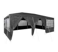 vidaXL Tenda da Festa con 10 pareti Laterali Antracite 6x4 m PE
