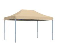 vidaXL Tenda da Festa Pieghevole Pop-Up Beige 440x292x315 cm