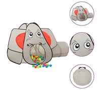 vidaXL Tenda da Gioco per Bambini Elefante Grigio 174x86x101 cm