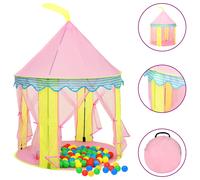 vidaXL Tenda da Gioco per Bambini Rosa 100x100x127 cm