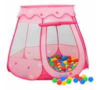 vidaXL Tenda da Gioco per Bambini Rosa 102x102x82 cm