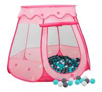 VidaXL Tenda da Gioco per Bambini Rosa con 250 Palline 102x102x82 cm