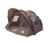 vidaXL Tenda da Pesca per 2 Persone Marrone Impermeabile