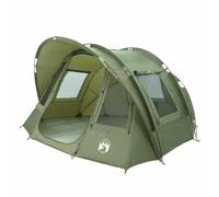 vidaXL Tenda da Pesca per 2 Persone Verde Oliva Impermeabile