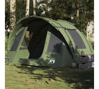 vidaXL Tenda da Pesca per 2 Persone Verde Oliva Impermeabile, Tenda, Tenda da Esterno, Tenda Leggera, Tenda da Campeggio, Tenda da Giardino