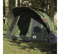 vidaXL Tenda da Pesca per 5 Persone Verde Oliva Impermeabile, Tenda, Tenda da Esterno, Tenda Leggera, Tenda da Campeggio, Tenda da Giardino