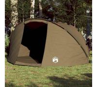 vidaXL Tenda da Pesca per 5 Persone Verde Oliva Impermeabile