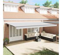 vidaXL Tenda da Sole richiudibile per Esterni, Copertura per Il Giardino, Sistema Moderno per terrazze e balconi con Installazione Regolabile