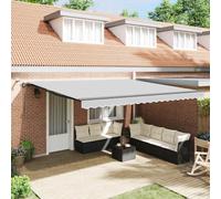 vidaXL Tenda da Sole con Antracite 5 × 3,5 m Metallo