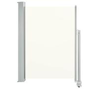vidaXL Tenda da Sole Laterale Retrattile 100 x 300 cm Crema
