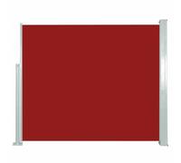 vidaXL Tenda da Sole Laterale Retrattile 120 x 300 cm Rossa