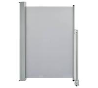 vidaXL Tenda da Sole Laterale Retrattile 120x300cm Grigia Parasole Frangivento