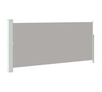 vidaXL Tenda da Sole Laterale Retrattile 140x300cm Grigio Telo Telone Parasole