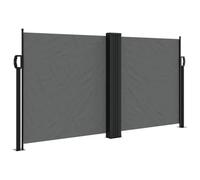 vidaXL Tenda da Sole Laterale Retrattile Antracite 120x1200 cm