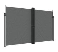 vidaXL Tenda da Sole Laterale Retrattile Antracite 200x1000 cm