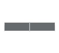 vidaXL Tenda da Sole Laterale Retrattile Antracite 220x1200 cm