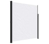 vidaXL Tenda da Sole Laterale Retrattile Bianco 220x600 cm, Schermo Privacy da Giardino, Schermo Privacy da Balcone, Tenda da Sole
