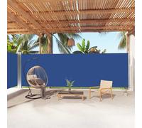 vidaXL Tenda da Sole Laterale Retrattile Blu 200x1000 cm