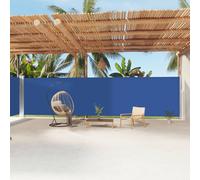 vidaXL Tenda da Sole Laterale Retrattile Blu 200x1200 cm