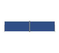 vidaXL Tenda da Sole Laterale Retrattile Blu 220x1000 cm