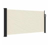 vidaXL Tenda da Sole Laterale Retrattile Crema 100x300 cm