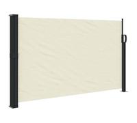 vidaXL Tenda da Sole Laterale Retrattile Crema 117x300 cm