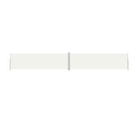 vidaXL Tenda da Sole Laterale Retrattile Crema 180x1200 cm