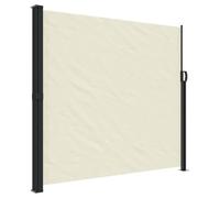 vidaXL Tenda da Sole Laterale Retrattile Crema 180x500 cm