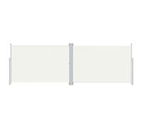 vidaXL Tenda da Sole Laterale Retrattile Crema 200x600 cm