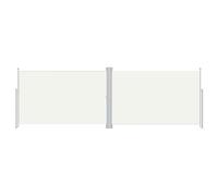 vidaXL Tenda da Sole Laterale Retrattile Crema 200x600 cm