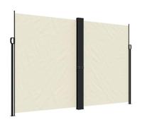 vidaXL Tenda da Sole Laterale Retrattile Crema 220x1200 cm