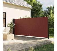 vidaXL Tenda da Sole Laterale Retrattile Marrone 160x500 cm